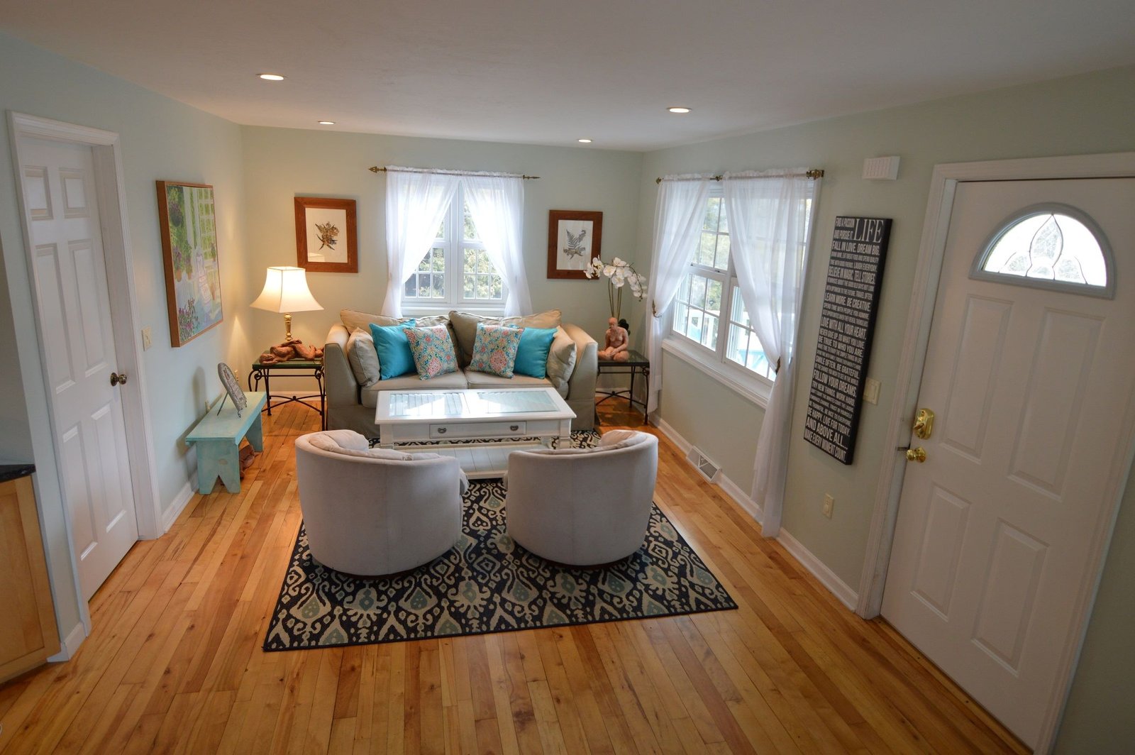 Carraig Mor cottage and garden, Baileys Harbor, Door County