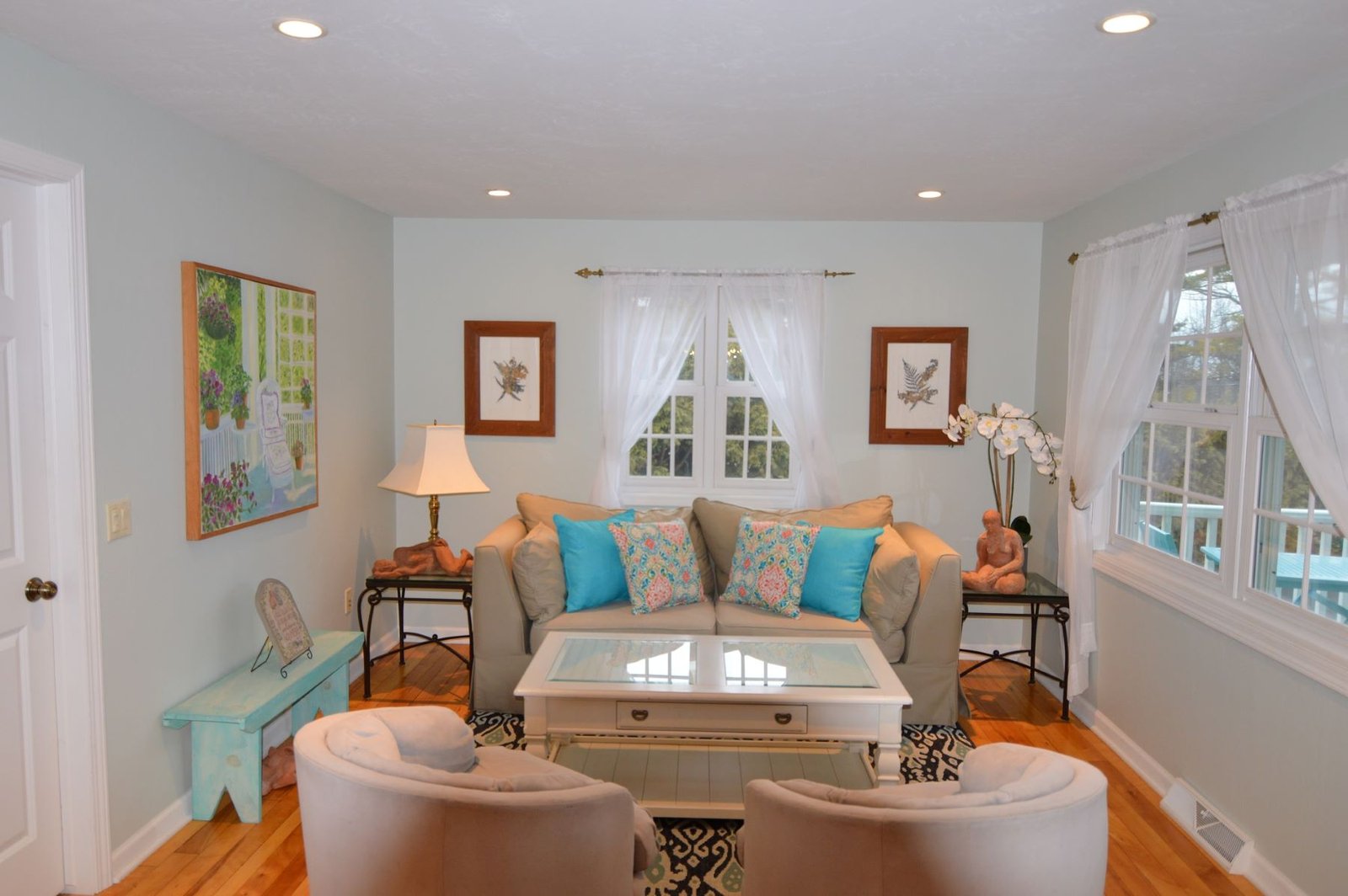 Carraig Mor cottage and garden, Baileys Harbor, Door County