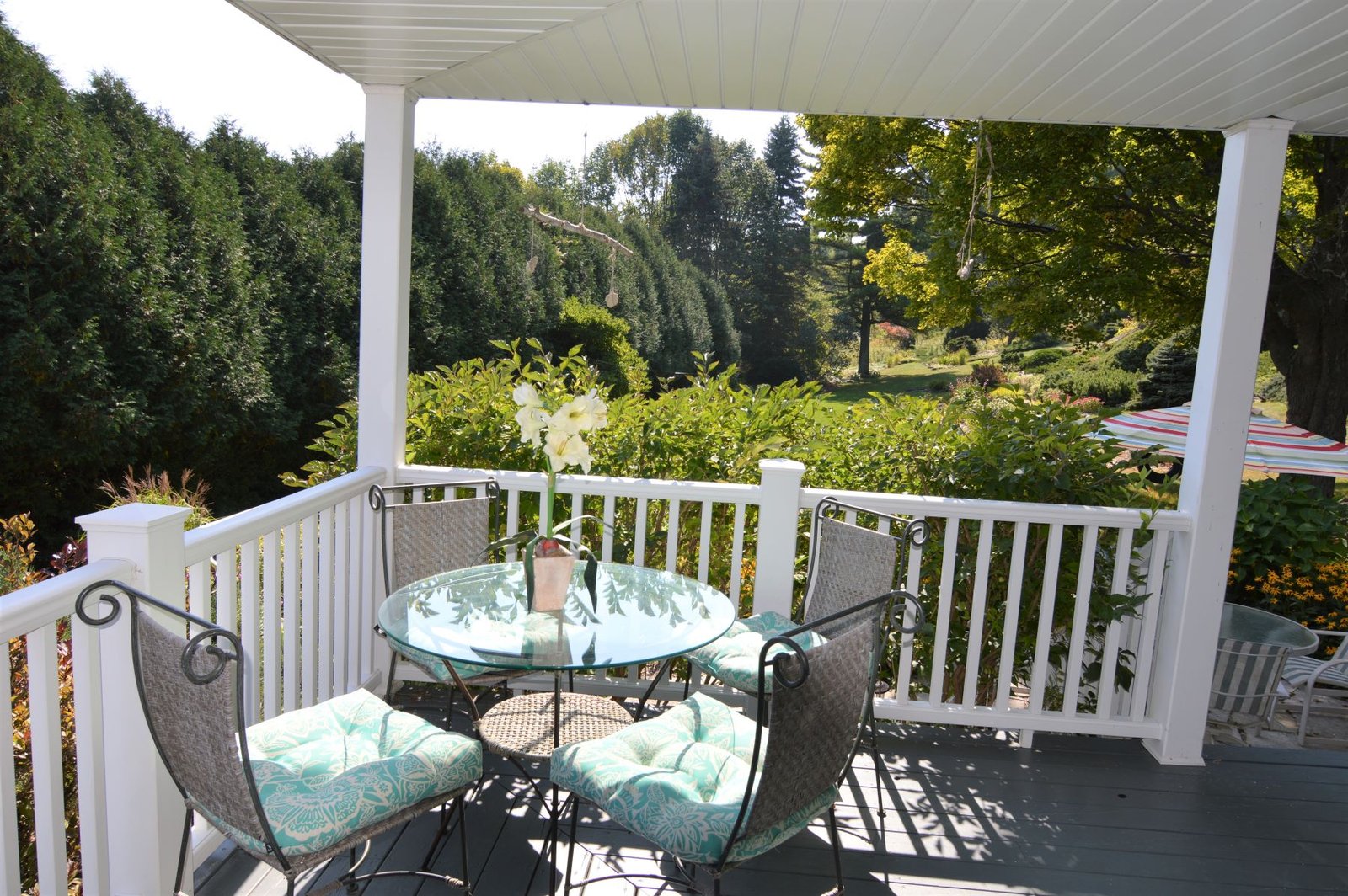 Carraig Mor cottage and garden, Baileys Harbor, Door County