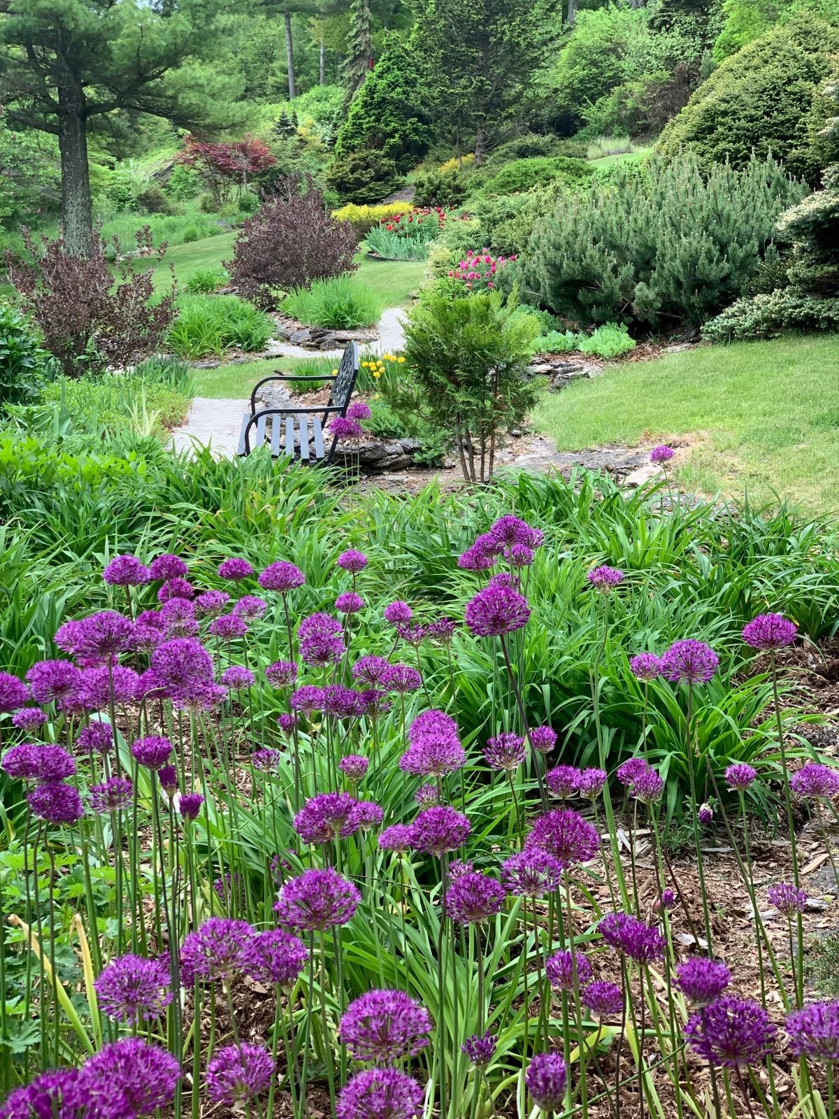 Carraig Mor cottage and garden, Baileys Harbor, Door County