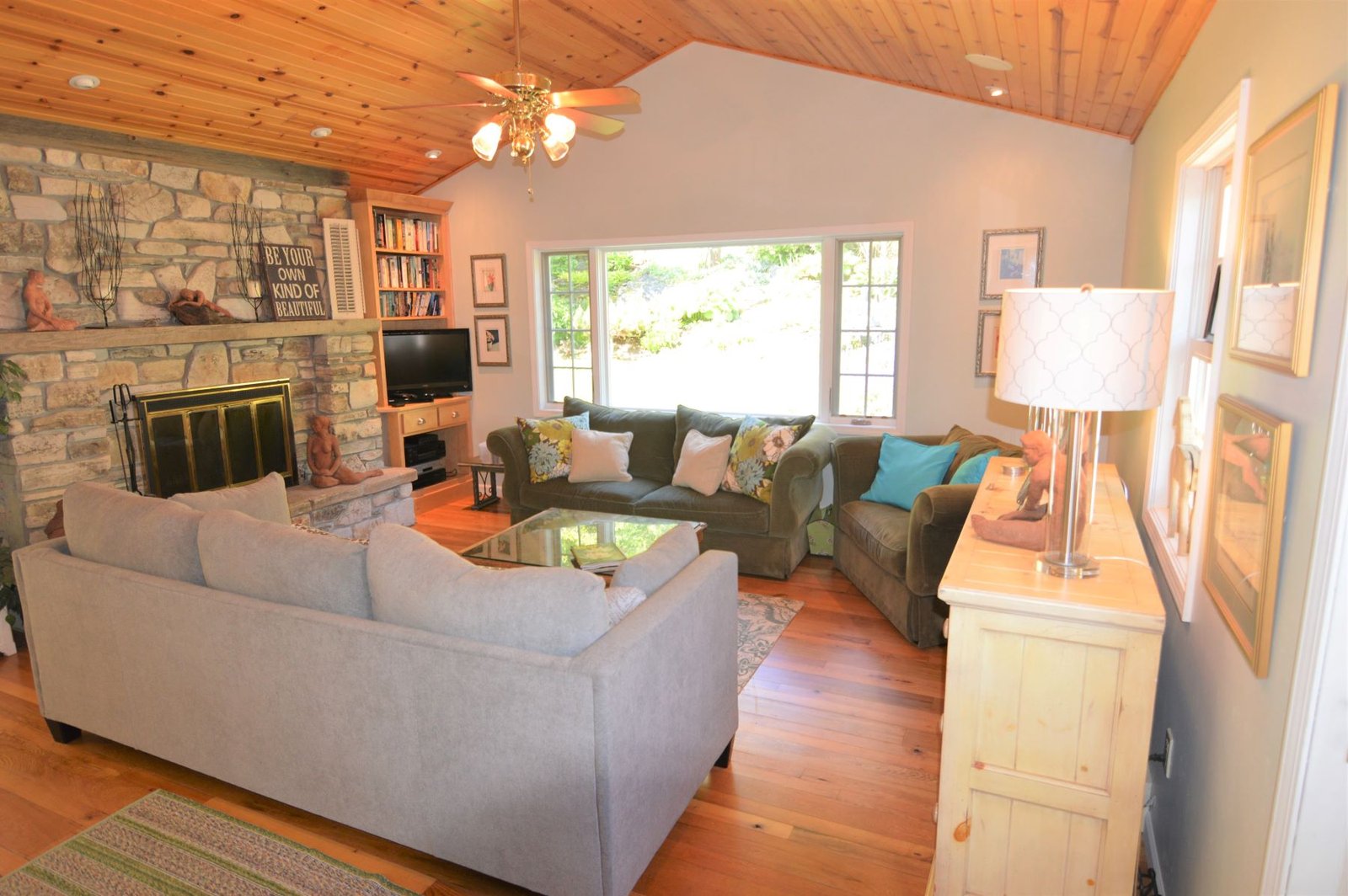 Carraig Mor cottage and garden, Baileys Harbor, Door County